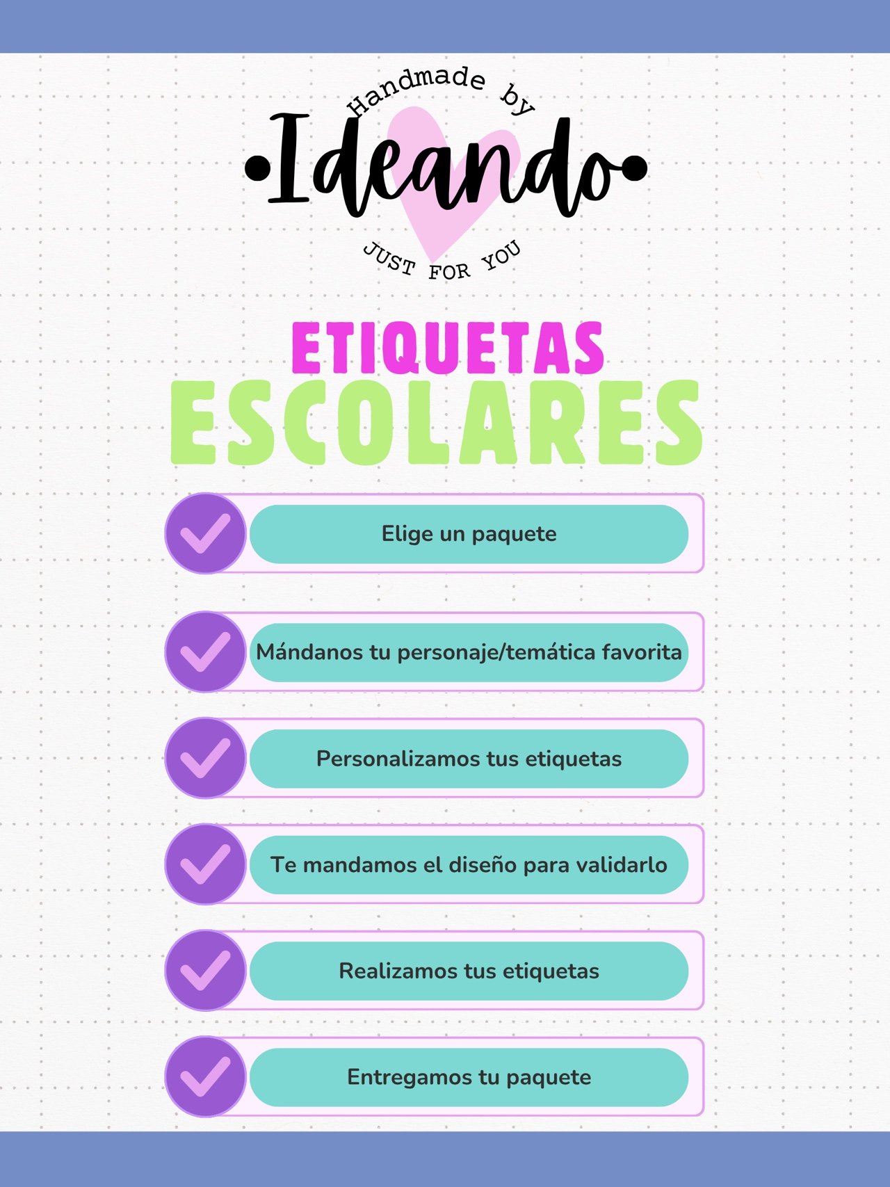 Etiquetas Escolares - Paquete 2 - imagen 2